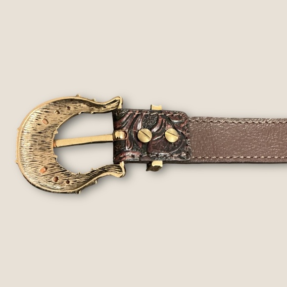 Barse Studio Gemstone Leather Buckle Bracelet - Picture 3 of 6